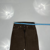 Levis Jeans - 29W 29L Brown Cotton