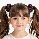 Organic Cotton Hair Scrunchie: Flower Child - FINAL SALE