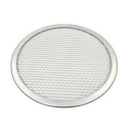 Anygleam 7-Inch Pizza Screen Aluminum Round Non-Stick Baking Mesh for Crispy Pizza