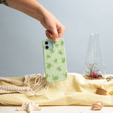 Sage Green Tiny Turtles iPhone 13 Mini Case