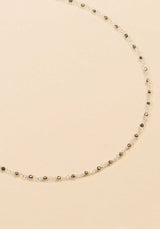Necklace Ciaa Argent-Pyrite