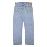 LEVI'S Mens Jeans Blue Loose Straight Denim Medium W35 L34 Classic Cotton Blend
