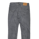 LEVI'S 511 Mens Slim Grey Denim Medium W30 L29 Stylish Cotton Blend Jeans