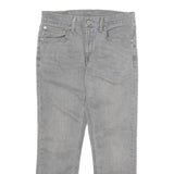 LEVI'S 511 Mens Slim Grey Denim Medium Wash Jeans W31 L30 Classic Zip Closure