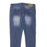 COCONUDA Womens Jeans Blue Slim Skinny Denim Medium W32 L29 Button Closure