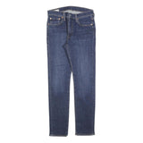LEVI'S 519 BIG E Mens Jeans Blue Slim Skinny Denim Dark W28 L29 Classic Zip