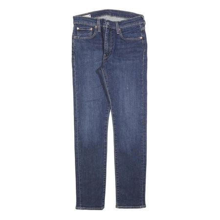 LEVI'S 519 BIG E Mens Jeans Blue Slim Skinny Denim Dark W28 L29 Classic Zip
