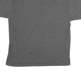 MAJESTIC Mens Grey Anaheim Ducks Graphic T-Shirt XL Short Sleeve Crew Neck