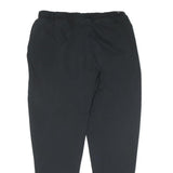 PUMA Mens Joggers Black L W32 L30 Cotton Blend Slim Tapered Fit Logo Print
