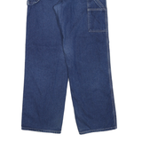CARHARTT Mens Regular Blue Denim Stone Wash Jeans W32 L31 Workwear Loose Fit