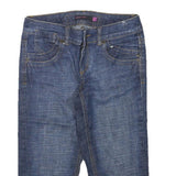 SMART SET Womens Blue Denim Casual Shorts M W28 Comfortable Cotton Blend