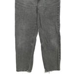 LEVI'S Womens Regular Fit Grey Denim Jeans Cotton Blend Zip W30 L27 Classic