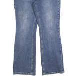 GUESS Mens Jeans Blue Regular Flared Denim Medium W32 L32 Stylish Comfortable