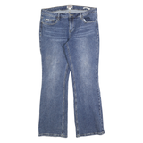 GUESS Mens Jeans Blue Regular Flared Denim Medium W32 L32 Stylish Comfortable