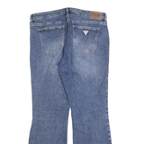 GUESS Mens Jeans Blue Regular Flared Denim Medium W32 L32 Stylish Comfortable