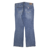 GUESS Mens Jeans Blue Regular Flared Denim Medium W32 L32 Stylish Comfortable