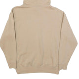 NIKE Womens Beige Hoodie XS Cotton Blend Pullover Casual Sportswear