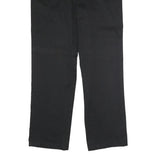 DICKIES Mens Black Classic Straight Trousers W40 L34 Workwear Polyester Blend
