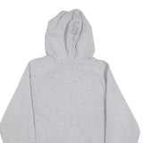 ADIDAS Mens Grey Pullover Hoodie S Casual Cotton Blend Lightweight