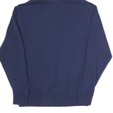 NIKE Mens Navy Hoodie S Cotton Blend Pullover Casual Sportswear