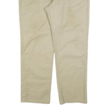 DICKIES Mens Regular Fit Beige Cotton Blend Trousers W40 L32 Workwear Zip