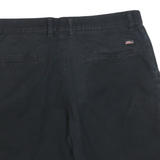 DICKIES Mens Black Cotton Blend Casual Shorts M W32 Classic Fit Workwear