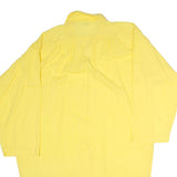 FREEDOM Womens Yellow Cotton Day Shirt Dress M Casual Lightweight