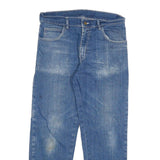 DICKIES Mens Jeans Blue Regular Straight Denim Medium W32 L27 Workwear Zip