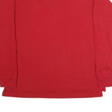 LOONEY TUNES Mens Red Long Sleeve Crew Neck Cartoon Graphic L T-Shirt