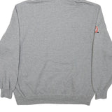 RUSSELL ATHLETIC Mens Grey Sanfrancisco Hoodie XL Cotton Blend Casual Pullover