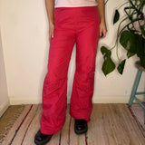 Diesel Tracksuit - Small Pink Nylon