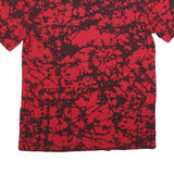 NBA Mens Red Black Chicago Bulls Graphic T-Shirt L Short Sleeve Crew Neck