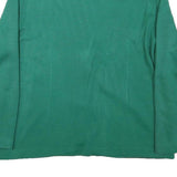 CONFEZIONI RENE Womens Green & Black Cotton Blend Jacket L Button Plain