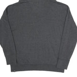 PUMA Womens Charcoal Grey Hoodie UK 14 Cotton Blend Pullover Casual Sweatshirt