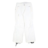 PATAGONIA Lined Womens White Regular Fit Straight Leg Trousers W32 L32