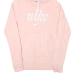NIKE Womens Pink Hoodie XS Cotton Blend Casual Sportswear Fashion