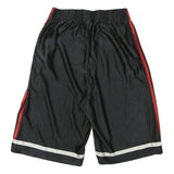 ADIDAS Mens Shorts Black & Red Sports Casual L L W24 Polyester Blend