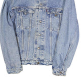 LEVI'S Mens Blue Denim Jacket M Cotton Blend Button Closure Classic Fit