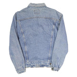 LEVI'S Mens Blue Denim Jacket M Cotton Blend Button Closure Classic Fit
