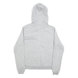 NIKE Womens Grey The Academy Volleyball Pullover Hoodie L Cotton Blend