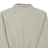 KINGFIELD Mens Beige Zip Jacket M Polyester Blend Casual Lightweight Classic