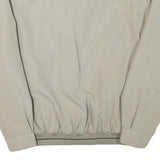KINGFIELD Mens Beige Zip Jacket M Polyester Blend Casual Lightweight Classic