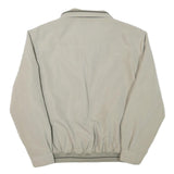 KINGFIELD Mens Beige Zip Jacket M Polyester Blend Casual Lightweight Classic