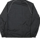 ADIDAS Mens Black FHS Volleyball Nylon Jacket S Zip Hooded Sportswear