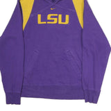 NIKE Mens Purple & Yellow LSU Pullover Hoodie S College Sports Fanwear