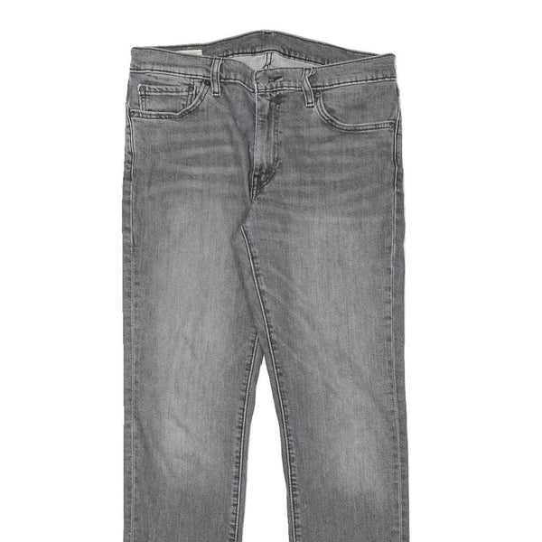 LEVI'S 511 Mens Jeans Grey Slim Skinny Denim Medium W32 L31 Stretch Zip
