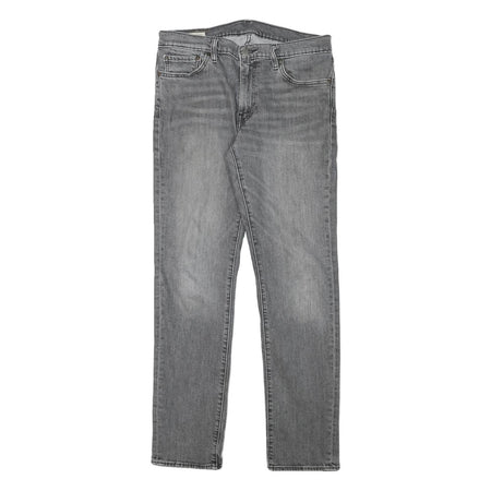 LEVI'S 511 Mens Jeans Grey Slim Skinny Denim Medium W32 L31 Stretch Zip