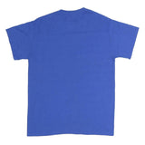 GILDAN Mens Blue CMSC Football Graphic T-Shirt M Short Sleeve Crew Neck