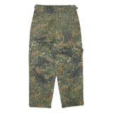 MIL-TEC Womens Cotton Blend Camouflage Relaxed Cargo Trousers W26 L23 Military