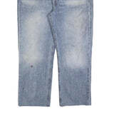 LEVI'S 514 Classic Mens Jeans Blue Classic Straight Denim Medium W38 L27 Faded